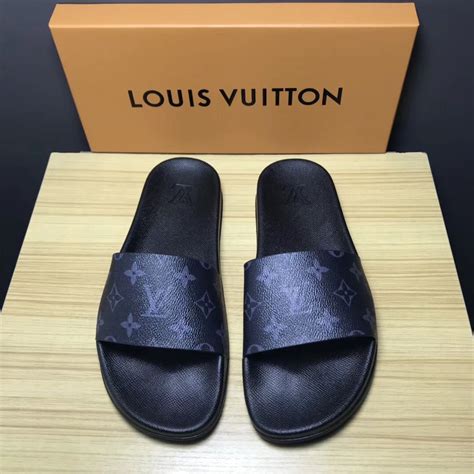 louis vuitton men's slides|louis vuitton lv slides.